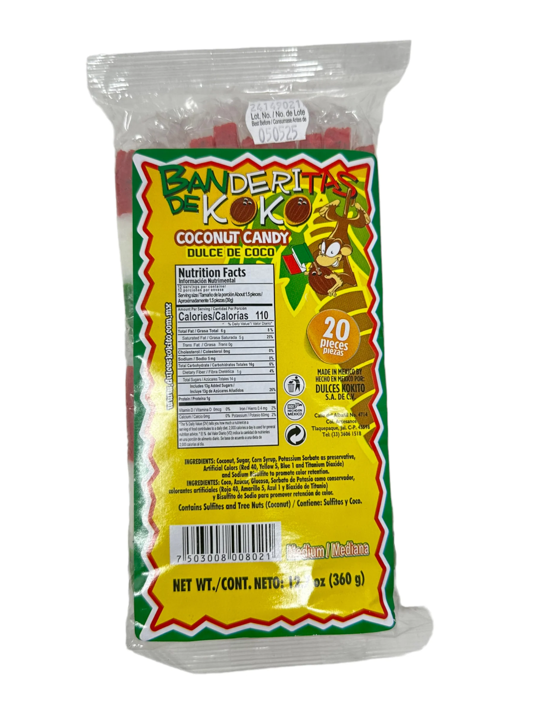 Kokito Banderitas De Coco - Image 3