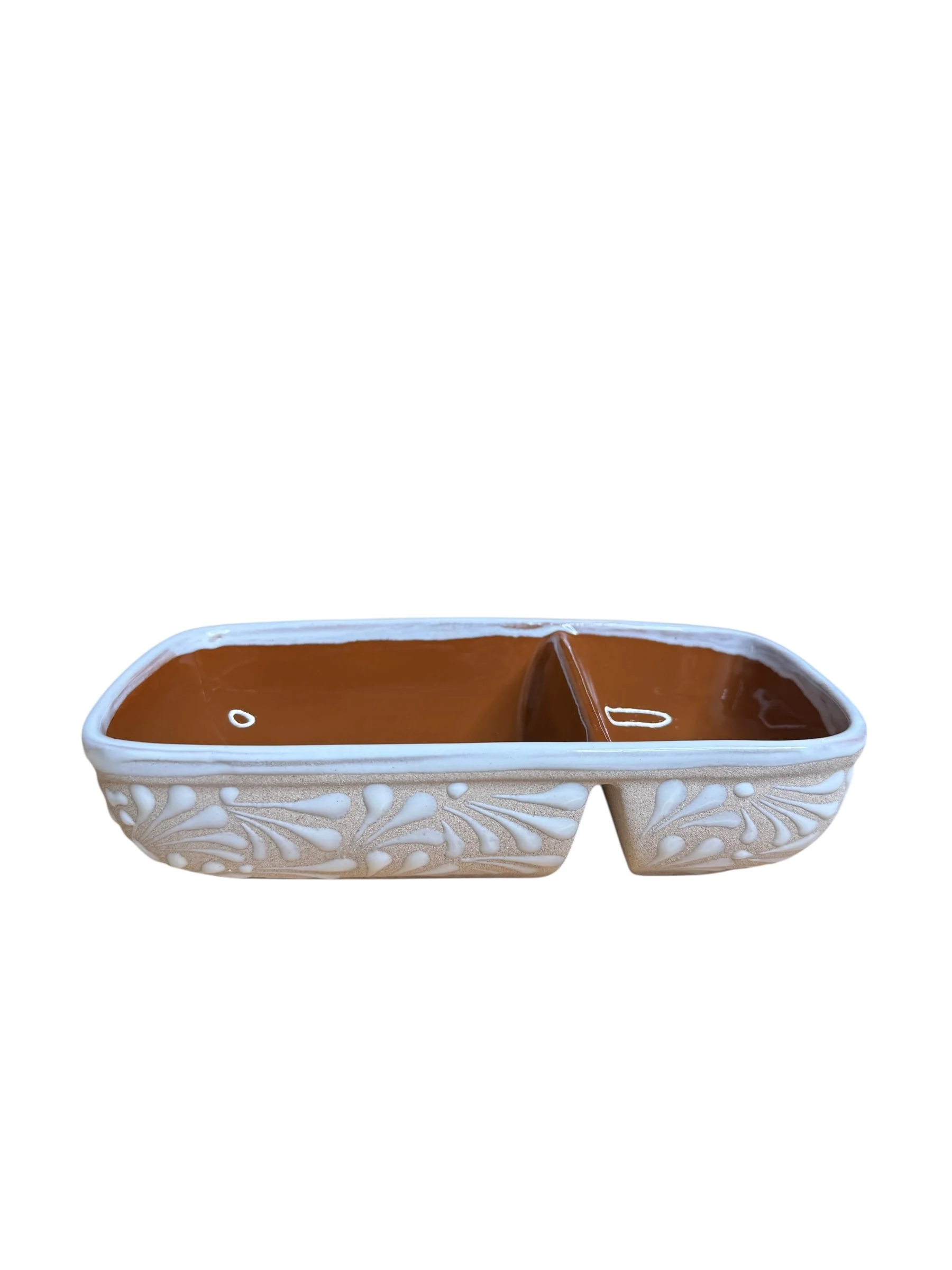 Botanero Double Engobe - Hand Made Barro