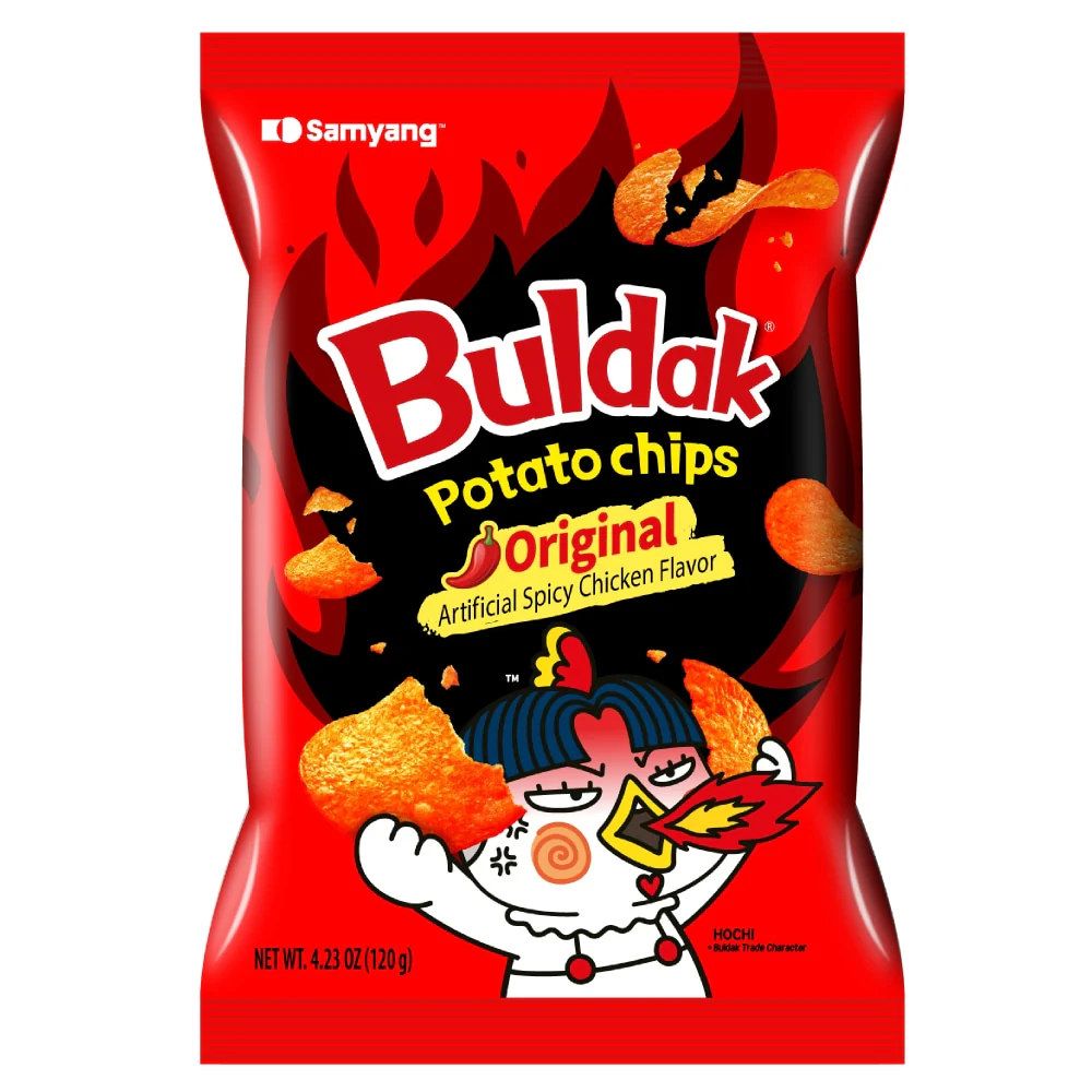Semyang Buldak Potato Chips