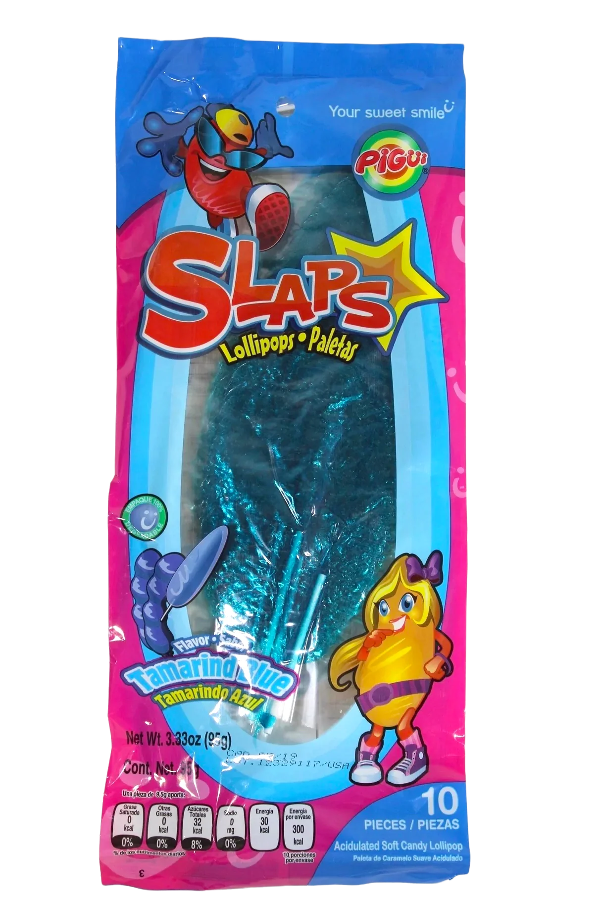 Pigui Slaps Candy Cachetadas 10 Count - Image 3