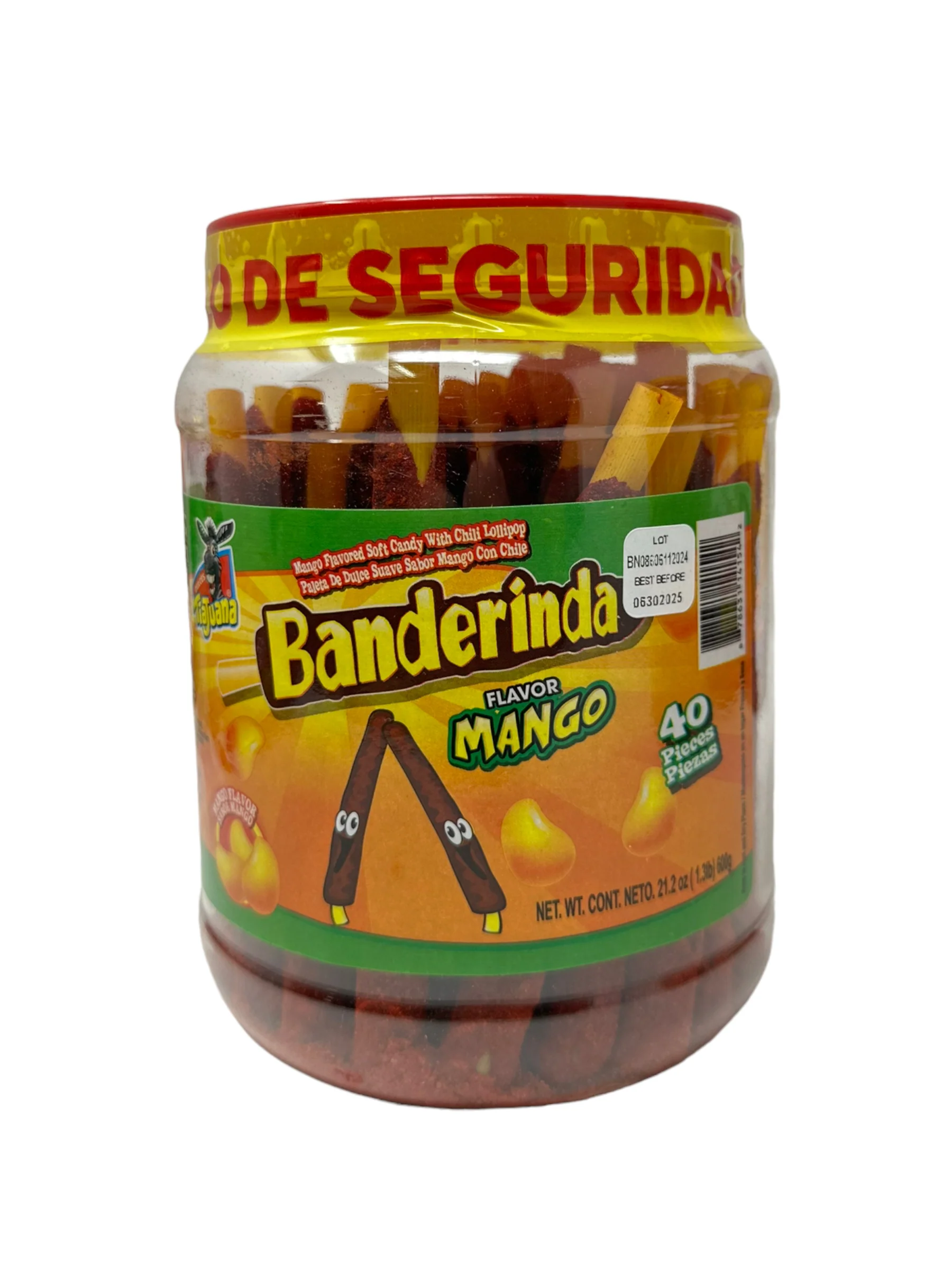 Chica TiaJuana Banderinda /Small TiaJuana Banderinda Straws