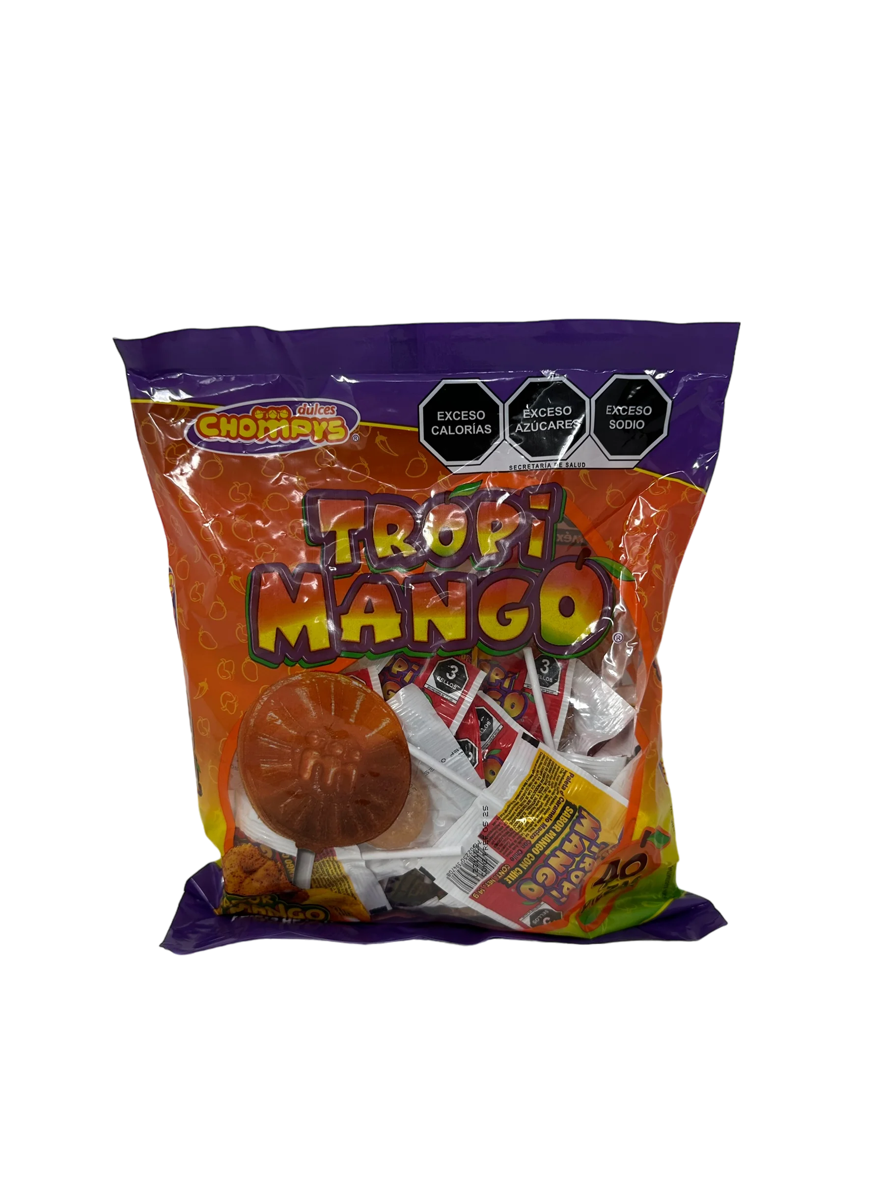 Chompy's Tropy Mango Spicy Lollipops