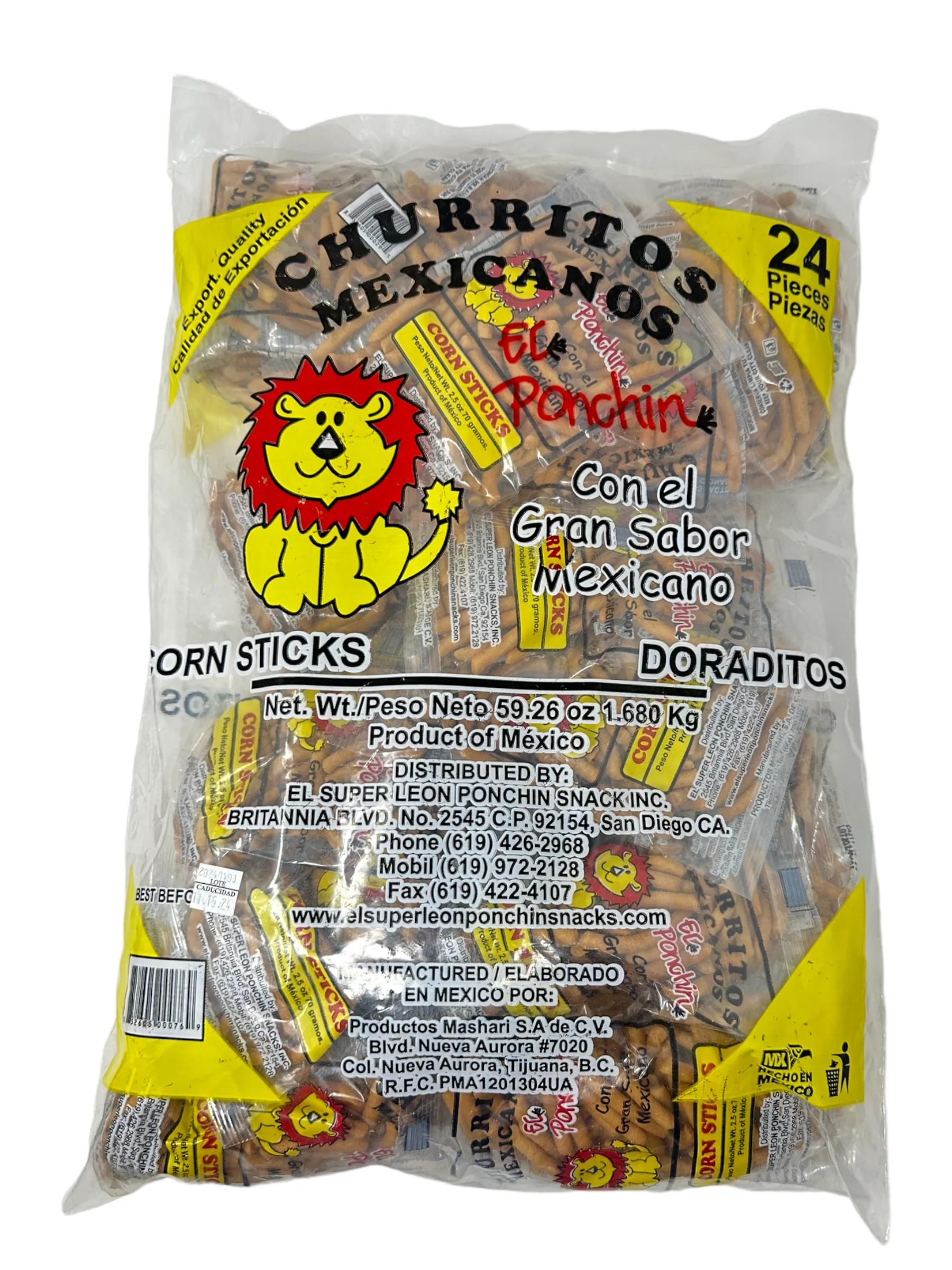 El Super Leonsito Churritos Doraritos - Image 3