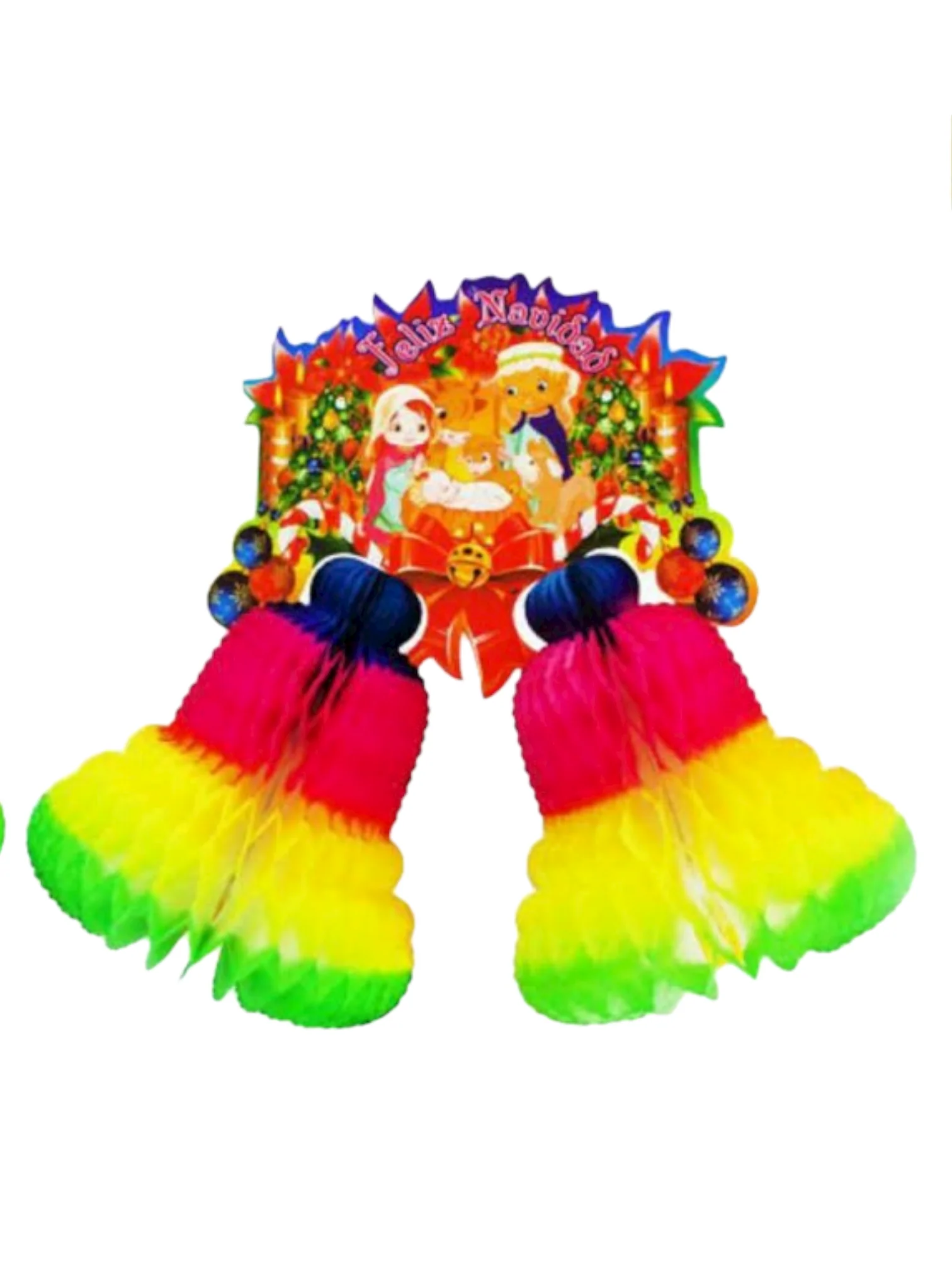 Doble Campana Decoracion de Papel