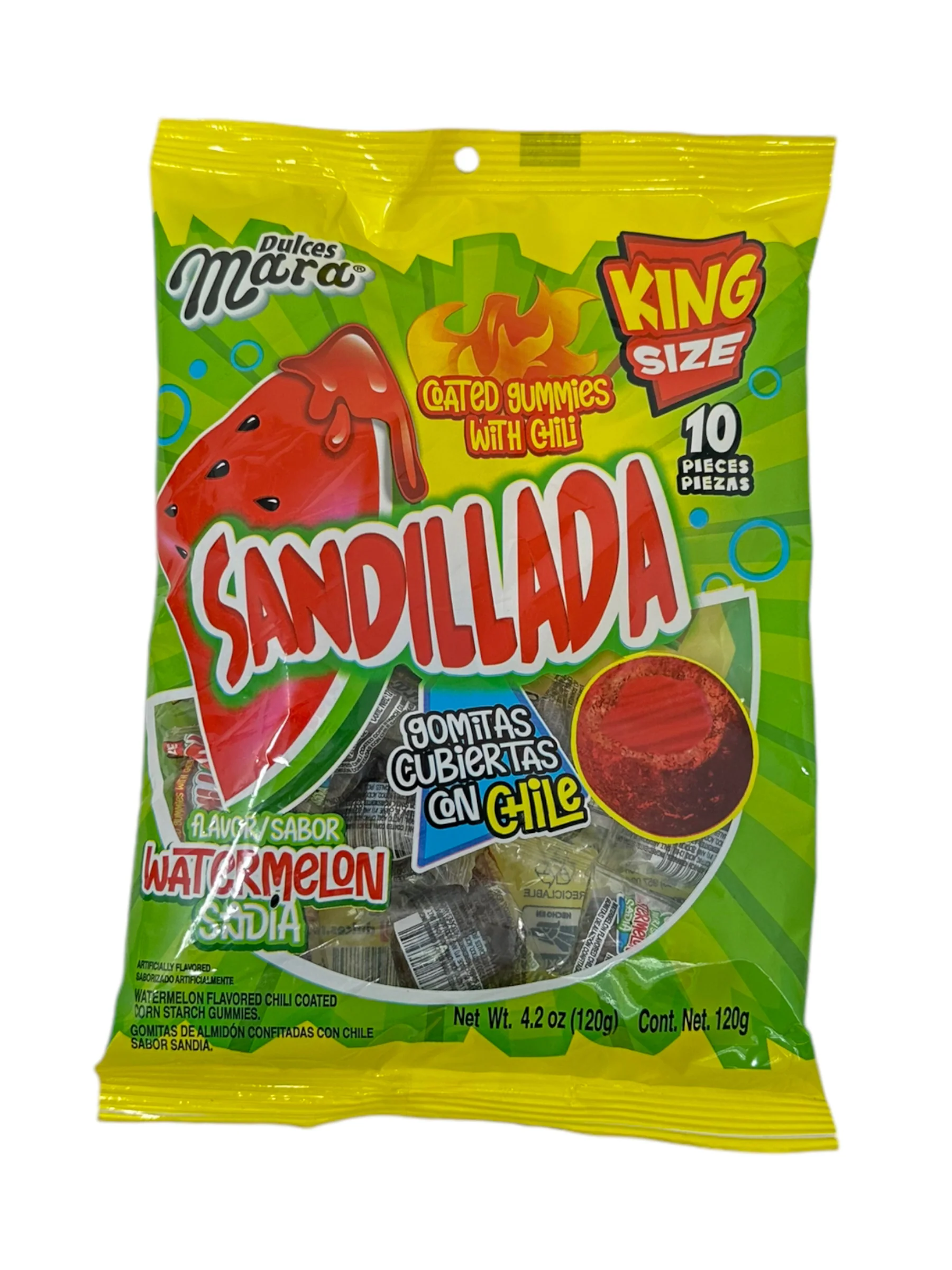 Dulces mara sandillada PEG size