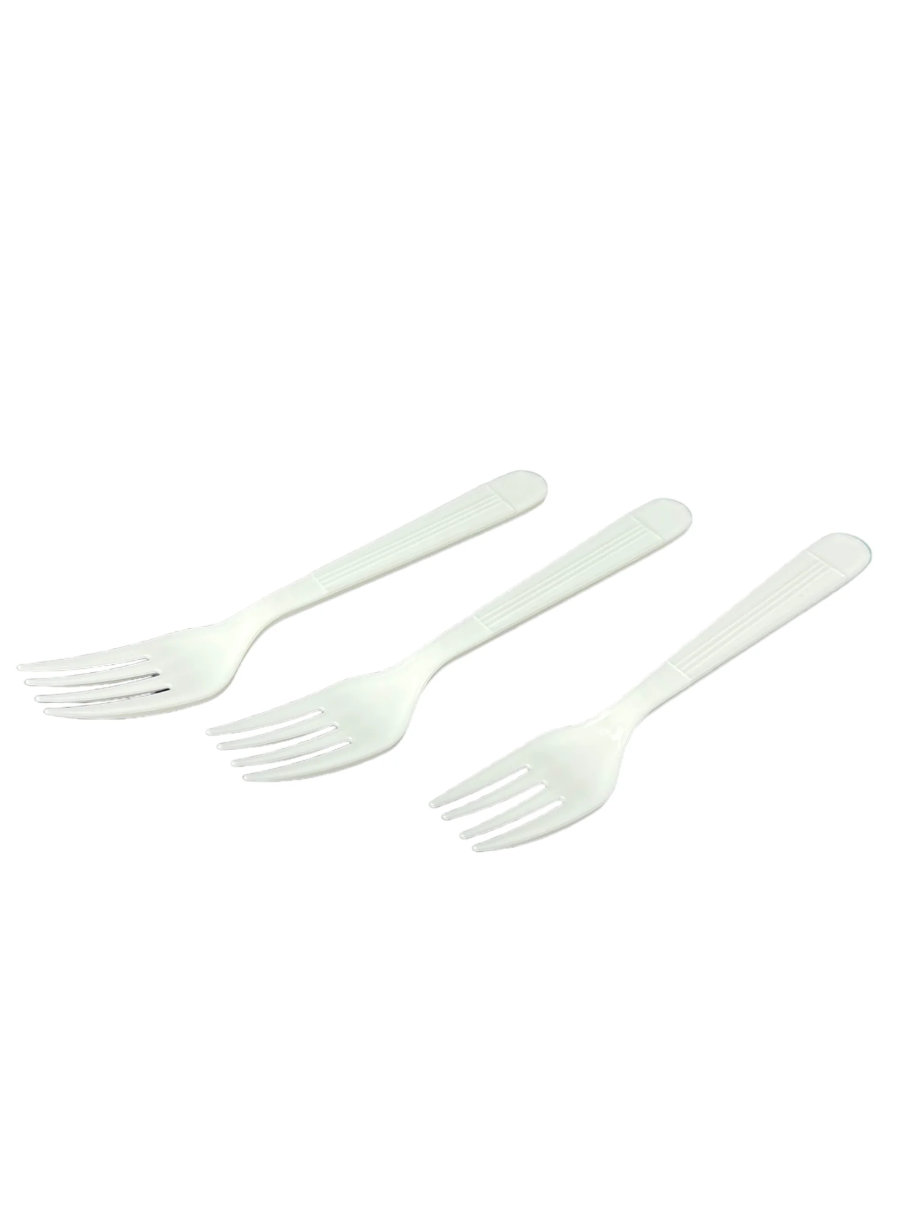 Heavy Duty Plastic Forks 125pcs - Image 6