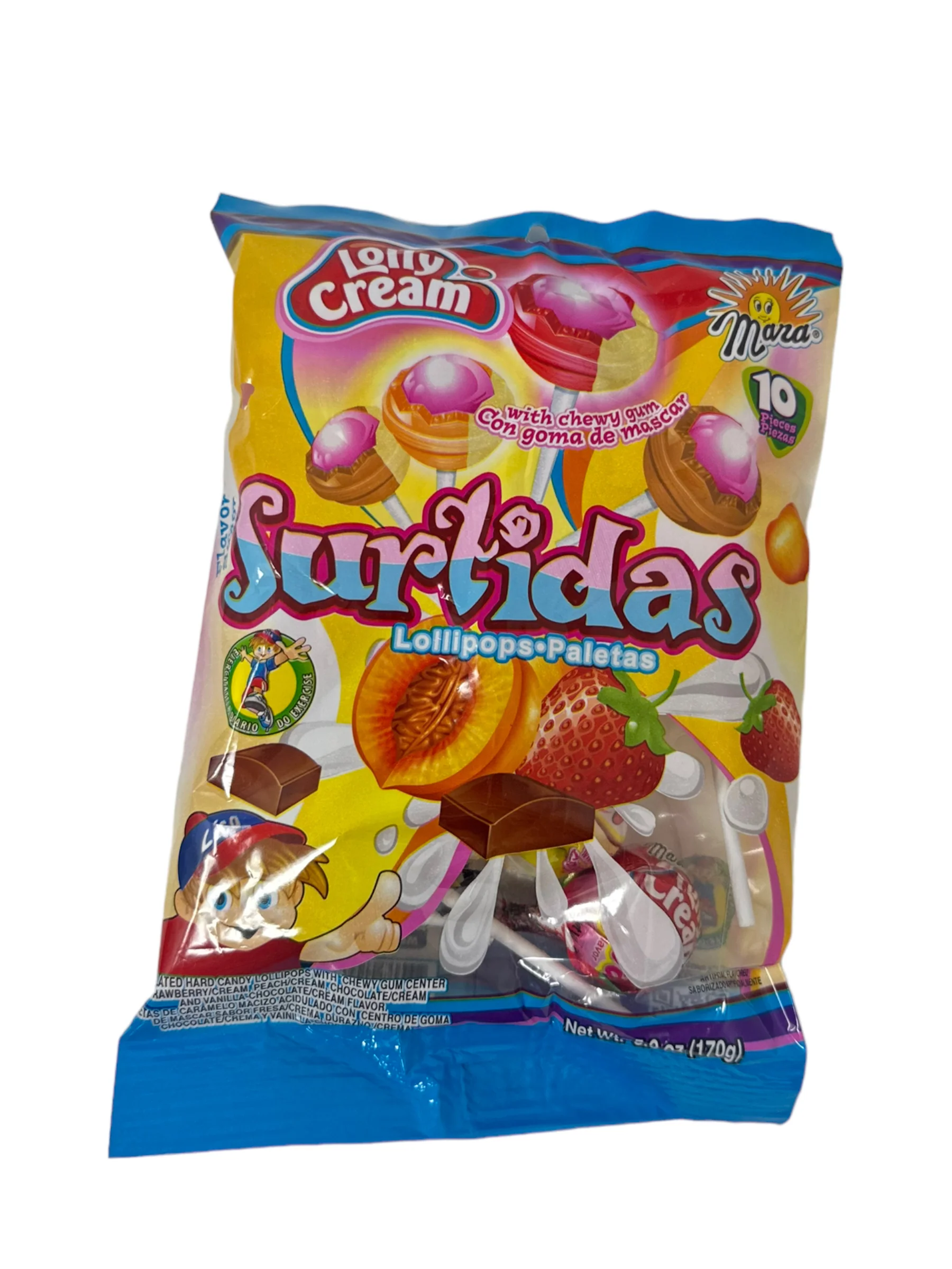Lolly Cream Surtidas Peg Size