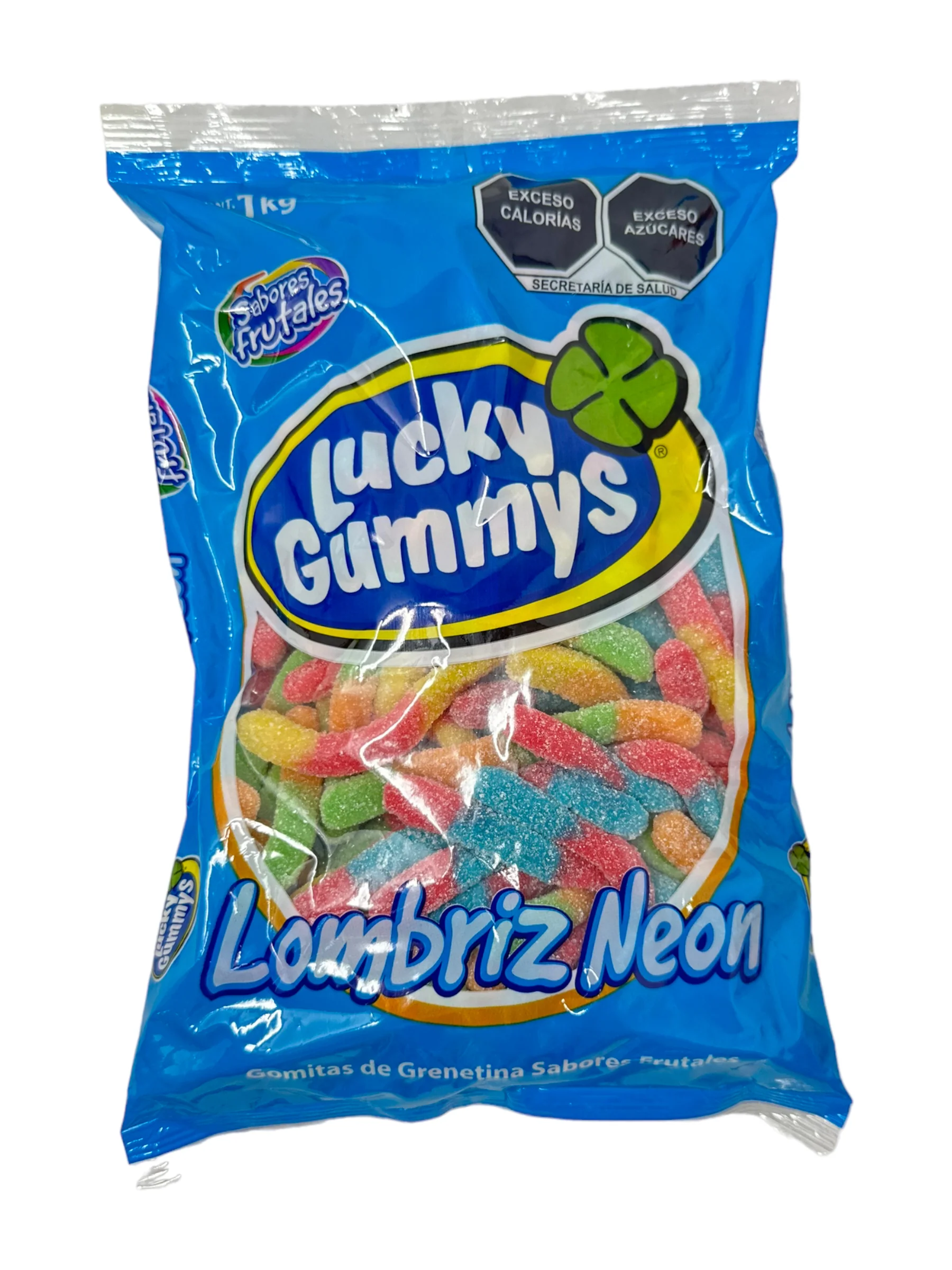 Lucky Gummies Neon Worms