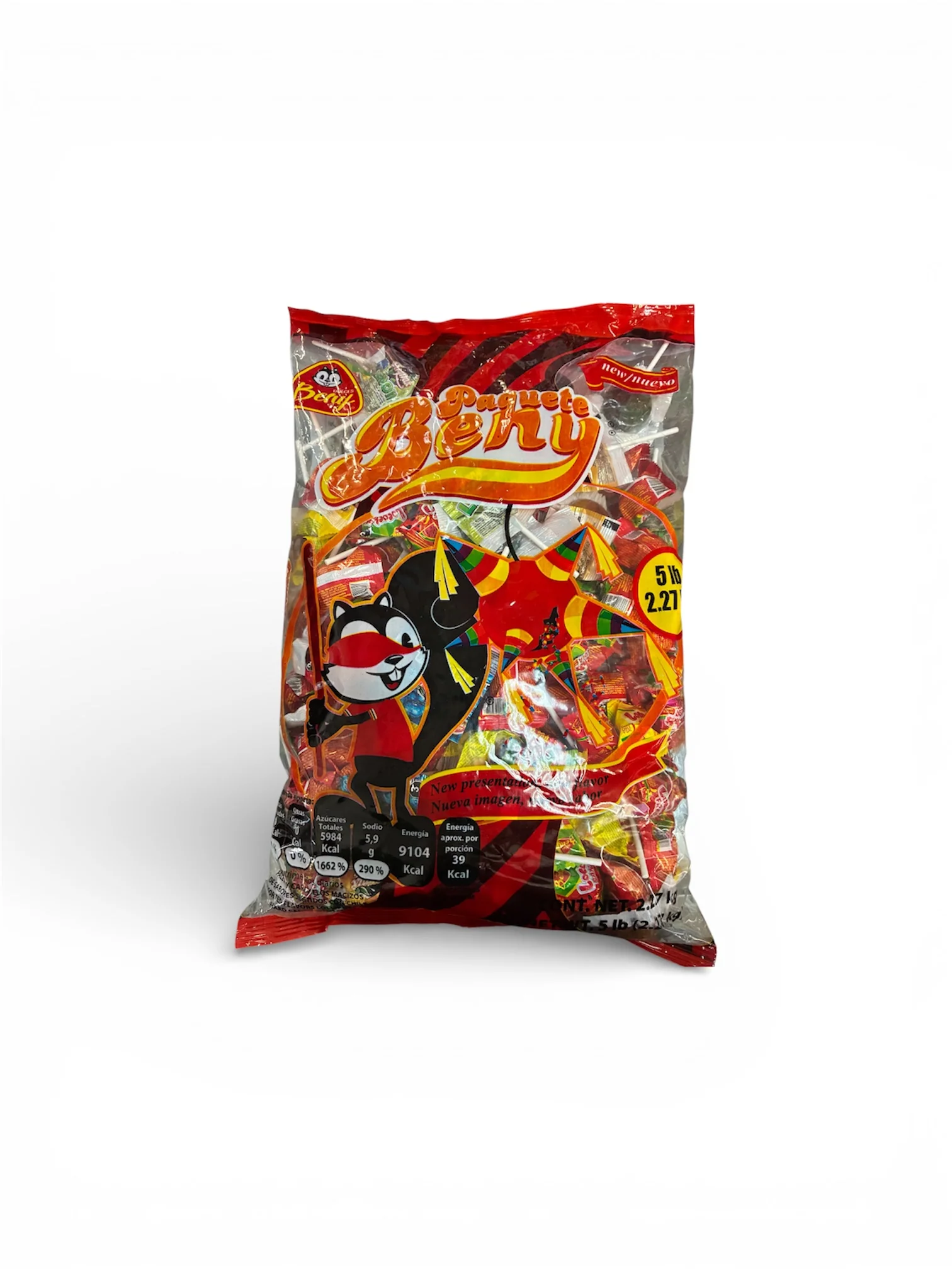 Paquete Beny No Chile 5lb