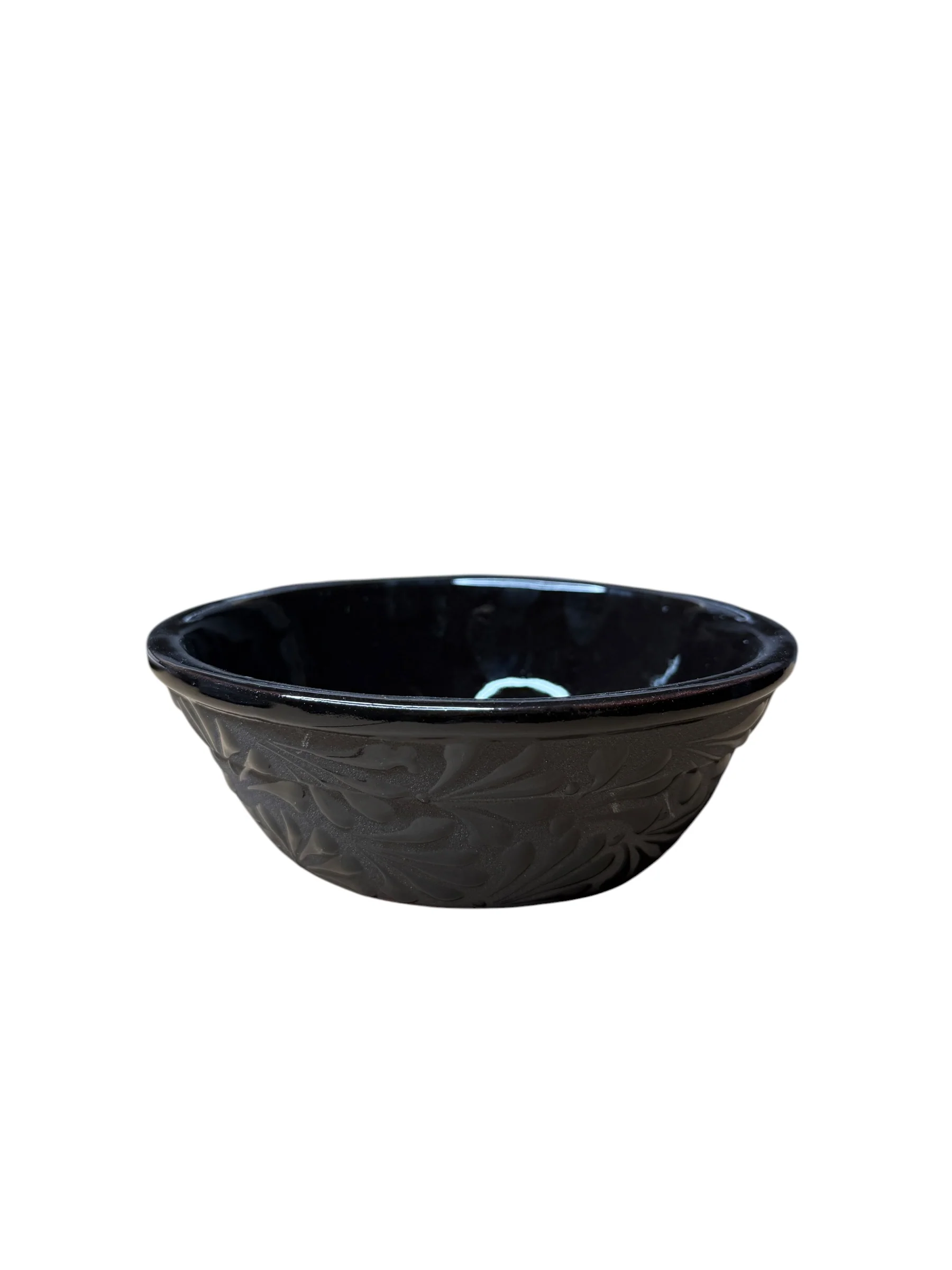 Plato Pozolero Negro Engobe