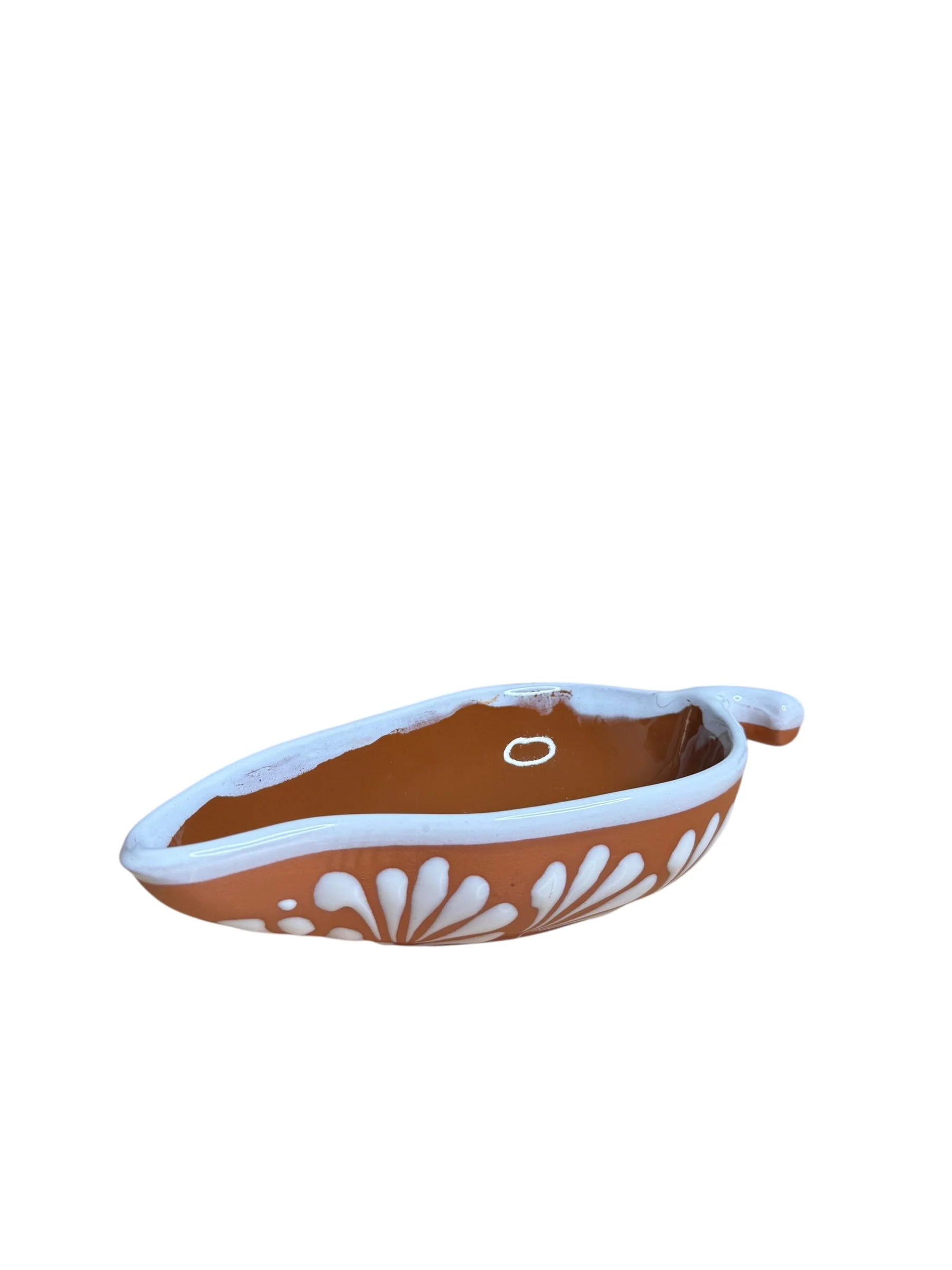 Salsera De Chile Engobe- Hand Made Barro
