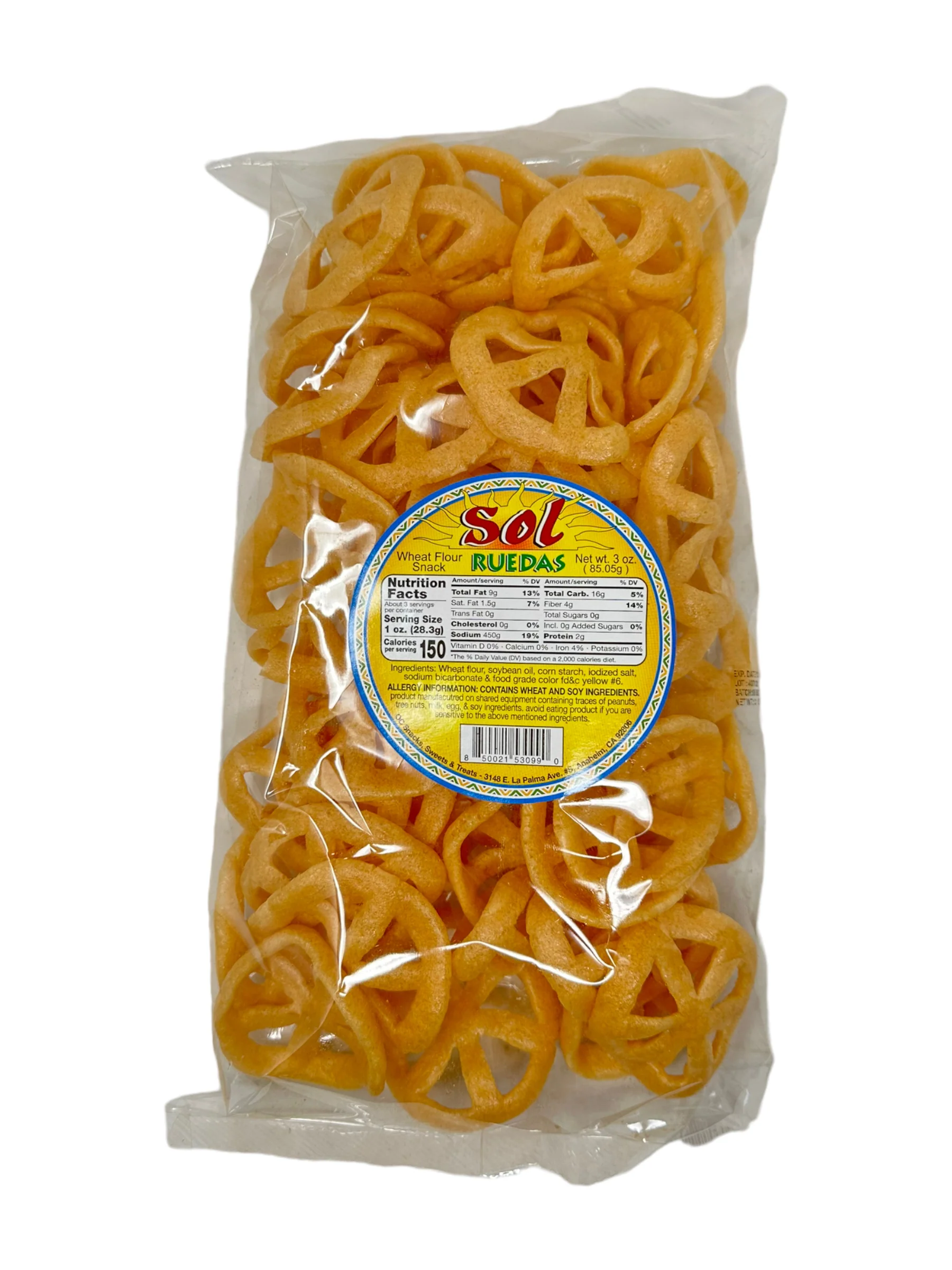 SOL Wheat Snacks Ruedas