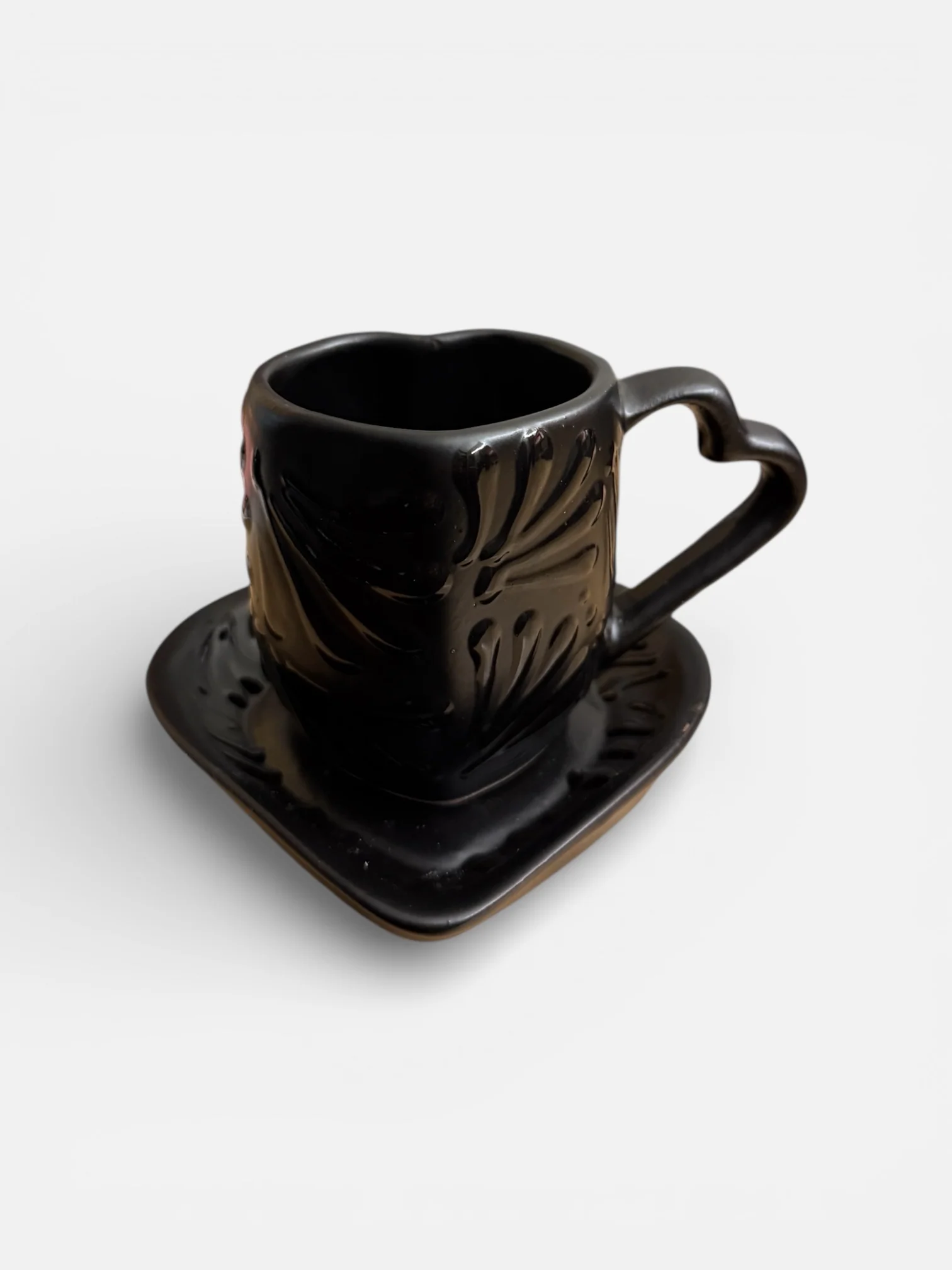 Taza Corazón Set| Hand Made Barro