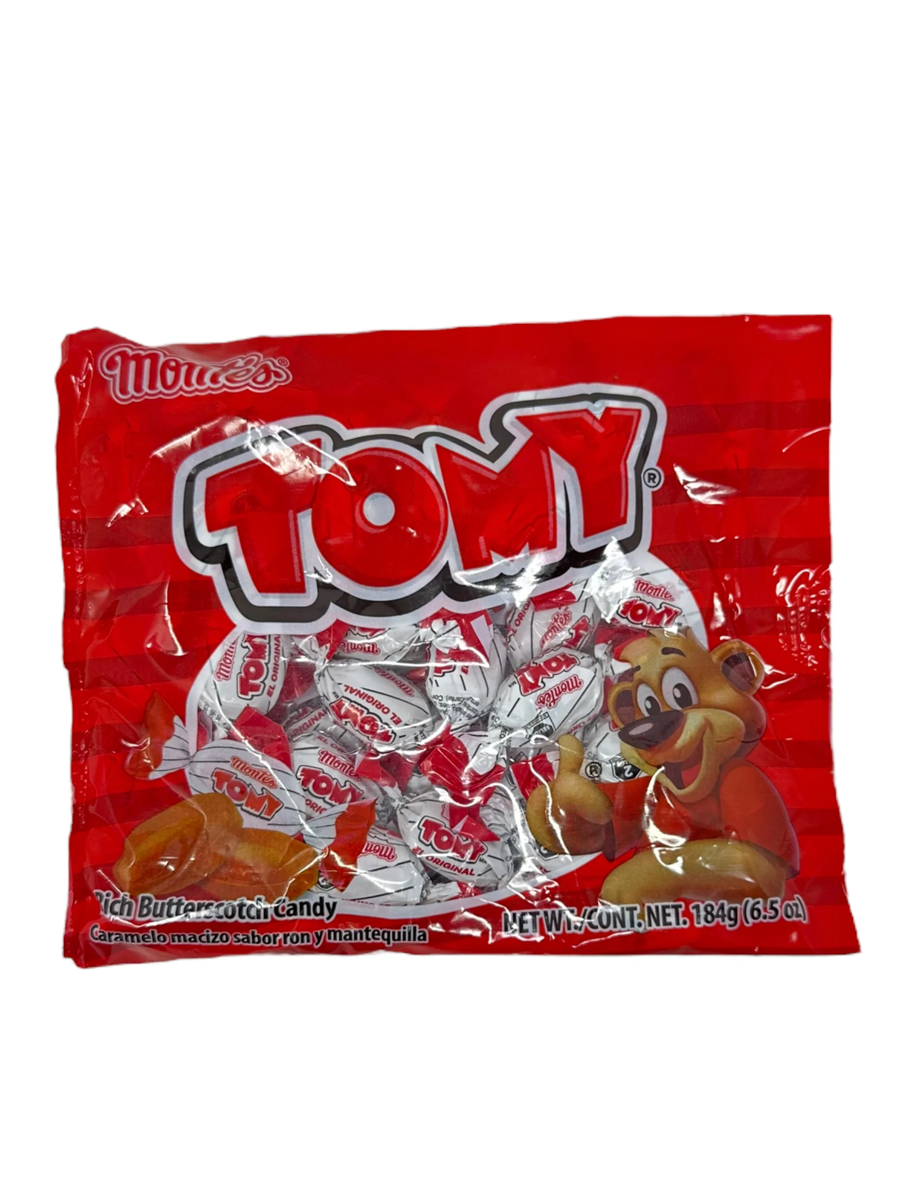Montes Tomy Butterscotch Hard Candy