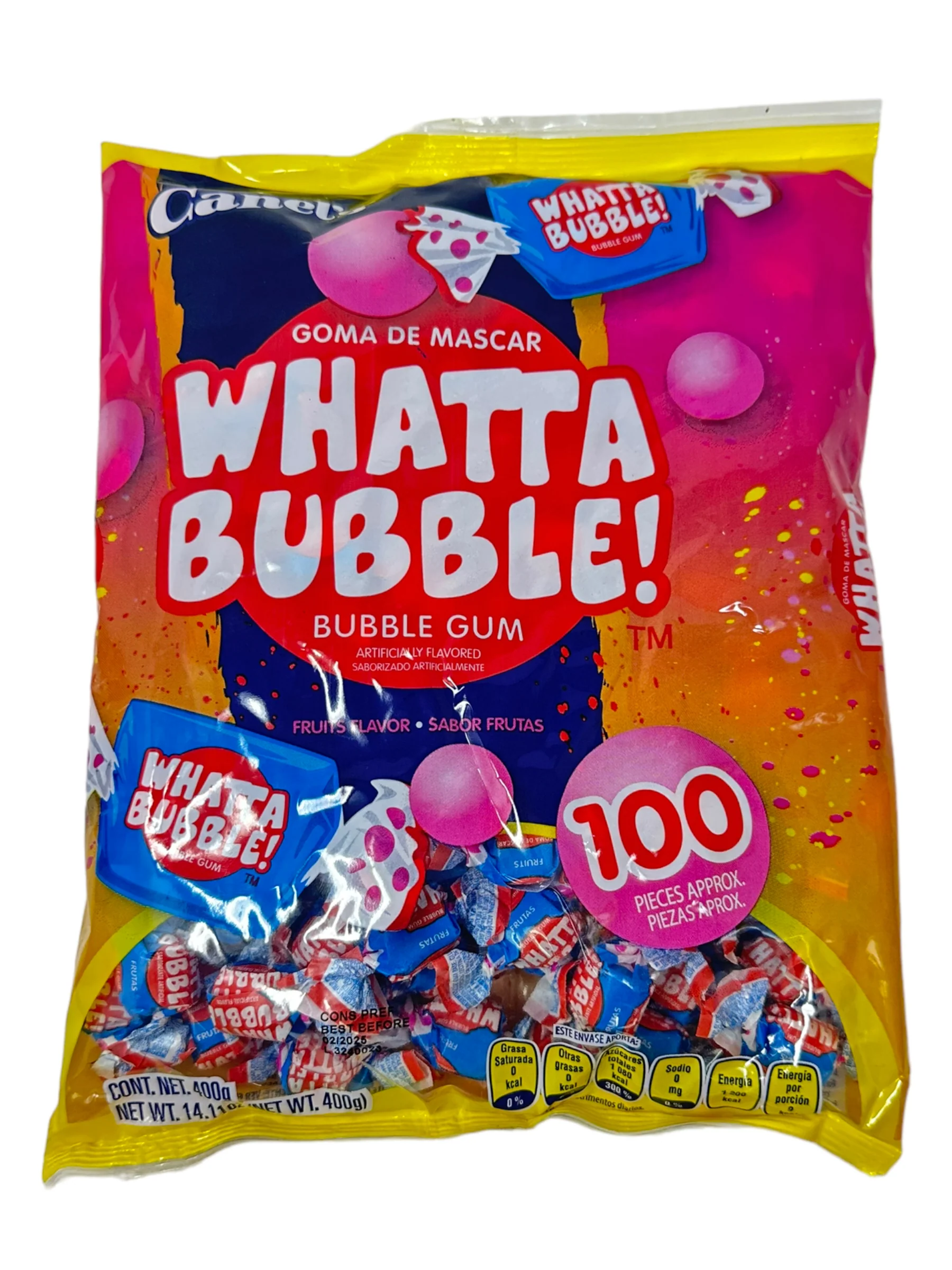WHATTA BUBBLE 100 Pc Bag